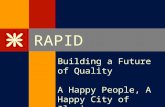 Building a Future of Quality A Happy People, A Happy City of Ilorin RAPID.