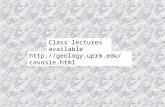 Class lectures available http://geology.uprm.edu/cavosie.html.