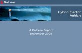 Hybrid Electric Vehicle A Dolcera Report December 2005.