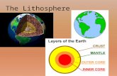 The Lithosphere. Day 1 Objective: Objective: – I can explain how the Earth is structured – I can explain how the material of earth is changed.