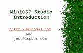 MiniOS7 Studio Introduction peter_xu@icpdas.com And jose@icpdas.com.