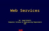 Web Services Dr. Awad Khalil Computer Science & Engineering Department AUC.
