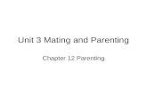 Unit 3 Mating and Parenting Chapter 12 Parenting.