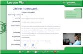 Online homework Documents Authors Susan Thomson, Vale of Leven Academy, Alexandria, Dunbartonshire To motivate pupils to complete homework tasks Objectives.