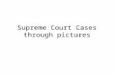 Supreme Court Cases through pictures. Marbury vs. Madison 1803.