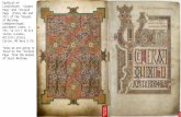 Eadfrith of Lindisfarne, “Carpet Page” and “Incipit Page” (folio 26v and 27r) of the “Gospel of Matthew,” Lindisfarne Gospel, parchment codex, c. 715,
