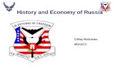 History and Economy of Russia C/Maj Weisman MSG/CC.