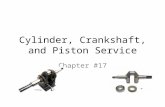 Cylinder, Crankshaft, and Piston Service Chapter #17.