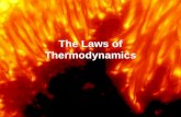 The Laws of Thermodynamics. The Zeroth Law ! If Object 1 is in thermal equilibrium with Object 2 and Object 2 is in thermal equilibrium with Object 3,