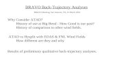 BRAVO Back-Trajectory Analyses Why Consider ATAD? History of use at Big Bend - How Good is our past? History of comparison to other wind fields. ATAD vs.