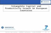 1 Intangible Capital and Productivity Growth in European countries C. Jona-Lasinio, M. Iommi, S.Manzocchi (LUISS LAB OF EUROPEAN ECONOMICS) COINVEST CONFERENCE.