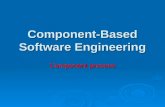 Component-Based Software Engineering Component process.