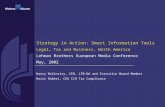 Strategy in Action: Smart Information Tools Legal, Tax and Business, North America Lehman Brothers European Media Conference May, 2002 Nancy McKinstry,