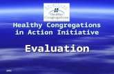 2005 Healthy Congregations in Action Initiative Evaluation.