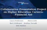 Penn State World Campus Collaborative Presentation Project on Higher Education Careers: Financial Aid Laura Anderson Alana Loht Bert McBrayerAndrea Turcatti.