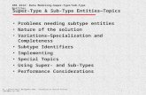 IMS 4212: Data Modeling—Super-Type/Sub-Type Entities 1 Dr. Lawrence West, Management Dept., University of Central Florida lwest@bus.ucf.edu Super-Type.