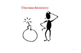 1 Thermochemistry 2 Chemical reactions are accompanied by changes in energy.
