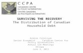 SURVIVING THE RECOVERY The Distribution of Canadian Household Debt Armine Yalnizyan Senior Economist Canadian Centre for Policy Alternatives Annual CEA.
