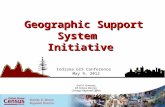 Stanley D. Moore Regional Director Gail A. Krmenec US Census Bureau Chicago Regional Office Geographic Support System Initiative Indiana GIS Conference.