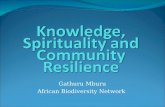 Gathuru Mburu African Biodiversity Network. ABN’s work with sacred site Guardians History: ABN initiated community dialogues with elders in 2004. Elders.