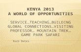 Barb Bates. Technology Partnership Developing digital literacy & Connecting schools globally In Kenya!
