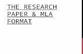 THE RESEARCH PAPER & MLA FORMAT. WHAT ARE THE BIGGEST PROBLEMS STUDENTS HAVE WHAT ARE THE BIGGEST PROBLEMS STUDENTS HAVE? Inserting Quotes correctly Citing.