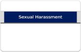 Sexual Harassment. Learning Topics Understand what sexual harassment means Learn the different zones Supervisor’s responsibility What will happen in an.