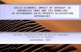SOCIO-ECONOMIC IMPACT OF DROUGHT IN INDONESIA 2003 AND ITS HANDLING IN ACCORDANCE WITH POVERTY ALLEVIATION APPROACHES NATIONAL COORDINATING BOARD FOR.