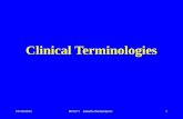 10/10/2012HCI571 Isabelle Bichindaritz1 Clinical Terminologies.