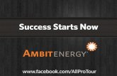 Www.facebook.com/AllProTour. Ambit Energy Jump Start Training Ambit Energy Jump Start Training Jump Start Training Get a jump on your Financial Freedom.