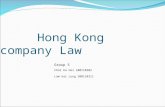 Hong Kong company Law Group 5 Choi Ka Hei s00110302 Lam kai Lung S00110311.