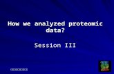 Session III How we analyzed proteomic data? 台大生技教改暑期課程.
