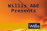 Willis A&E Presents. Taking The Pulse Design & Construction Risk Trends.