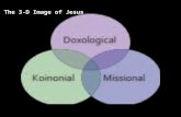 The 3-D Image of Jesus. God Church World Dimension One: A Growing Commitment to the Triune God. (doxological) The Great Commandment: "You shall love.