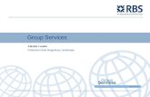 Group Services Alastair Lauder Financial Crime Regulatory Landscape.