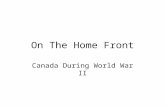 On The Home Front Canada During World War II. Canadian enlistments in Montreal, September, 1939, widely repeated across Canada.