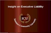 Insurance Community University Insight on Executive Liability.
