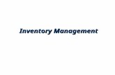 Inventory Management.  Amazon.com  Amazon.com started as a “virtual” retailer – no inventory, no warehouses, no overhead; just computers taking orders.