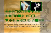 Therapeutic Taping for the Hip & Knee Dr. Dyanna Haley-Rezac, PT, DPT, OCS, CSCS, CKTP Dr. Scott Rezac, PT, DPT, OCS, CSCS, CKTP, CEAS.
