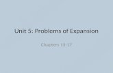 Unit 5: Problems of Expansion Chapters 13-17. I. West—Post Civil War Following the Civil War, the westward movement of settlers intensified in the vast.