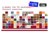 JISC Collections e-books for FE workshop: Project overview.