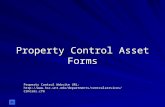 Property Control Asset Forms Property Control Website URL: .