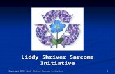 Copyright 2006 Liddy Shriver Sarcoma Initiative 1 Liddy Shriver Sarcoma Initiative.