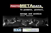 The Lifecycle of Embedded Image Metadata within Digital Photographs: Challenges and Best Practices. - or - The Secret Life of Photo Metadata To promote,