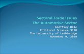 Geoffrey Hale Political Science 3170 The University of Lethbridge November 9, 2010.