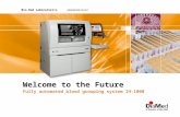 Bio-Rad Laboratories IMMUNOHEMATOLOGY Welcome to the Future Fully automated blood grouping system IH-1000.