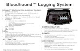 Bloodhound™ Logging System Infrared™ Hydrocarbon Analyzer System 0-100% auto ranging Total gas with Chromatograph model- C1-C4 iso and C4 normal Accurate.