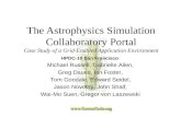 The Astrophysics Simulation Collaboratory Portal Case Study of a Grid-Enabled Application Environment HPDC-10 San Francisco Michael Russell, Gabrielle.