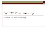 Win32 Programming Lesson 13: Thread Pooling (Wow, Java is good for something…)