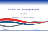 Bruxelles 19.10.2011 Ansaldo STS – Company Profile nShield ARTEMIS Call 2010 -269317.